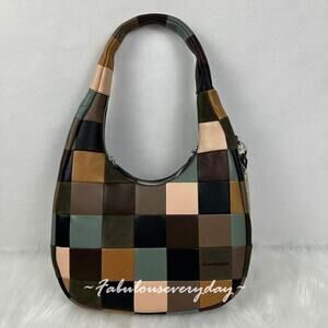 Coach Coachtopia Alter/Ego Crescent Shoulder Bag Leather Suede CCX57 Multi 4 NWT